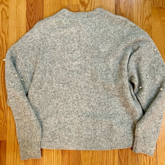 H&M Pearl & Rhinestone Embroidered Sweater - Picture 4 of 4